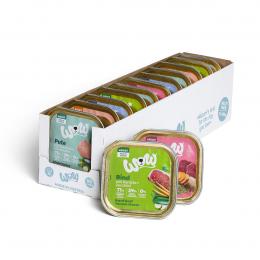 WOW Dog Multipack Adult 11x150g - 5 verschiedene Sorten