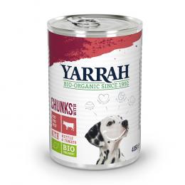 Yarrah Bio Dosen - Bio Rind mit Bio Brennnessel & Bio Tomate 6 x 405 g