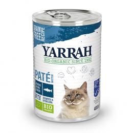 Yarrah Bio Pâté  6 x 400 g - Bio-Huhn & Fisch
