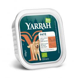 Yarrah Bio Paté 12 x 150 g - Bio-Huhn mit Bio-Ente & Bio-Meeresalgen