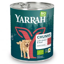 Yarrah Bio zum Sonderpreis! - Bio-Rind mit Bio-Brennnessel & Bio-Tomate 6 x 820 g