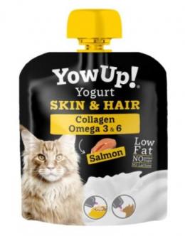 Yowup Haut Und Haar Lachsjoghurt Für Katzen 3X85 Gr