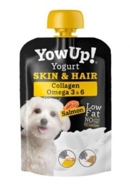 Yowup Yowup Skin And Hair Lachs Joghurt Für Hunde 3X115 Gr
