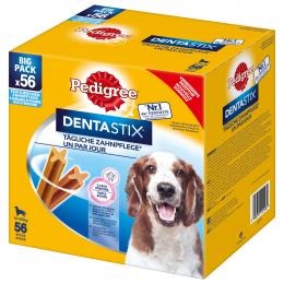 Zahnpflege Snack: Pedigree Dentastix für mittelgroße Hunde (10-25 kg) - Multipack (112 Stück) für mittelgroße Hunde (10-25 kg)