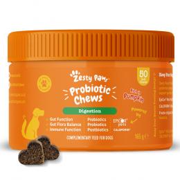 Angebot für Zesty Paws Probiotic Chews Kürbis - 50 Kautabletten - Kategorie Hundefutter & Zubehör / Spezial- & Ergänzungsfutter / Magen & Darm / Snacks.  Lieferzeit: 1-2 Tage -  jetzt kaufen.