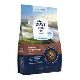 Ziwi Peak zum Sonderpreis! - 3,2 kg Steam & Dried Rind mit Kürbis