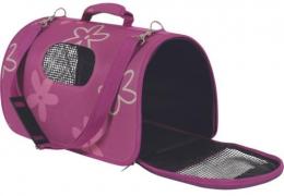 Zolux Violet Flower Tragetasche Für Kleine Hunde Und Katzen L