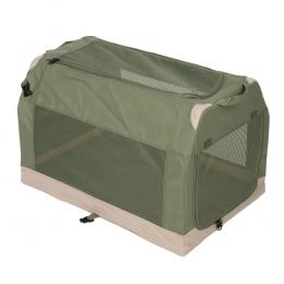 zooplus Basics Faltbare Hundebox - Größe M: B 50,5 x T 76 x H 48 cm