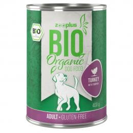 Angebot für zooplus Bio Adult Pute mit Zucchini  - 6 x 400 g - Kategorie Hund / Hundefutter nass / zooplus Bio / Adult Glutenfrei.  Lieferzeit: 1-2 Tage -  jetzt kaufen.