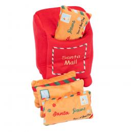 Angebot für zooplus Exclusive Hundespielzeug Weihnachtspost, rot / braun - 1 Stück - Kategorie Hundefutter & Zubehör / Hundespielzeug / Stoff- & Plüschspielzeug / -.  Lieferzeit: 1-2 Tage -  jetzt kaufen.