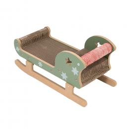 Angebot für zooplus Exclusive Kratzmöbel Weihnachtsschlitten - L 58 x B 27 x H 28,5 cm - Kategorie Katzenfutter & Zubehör / Kratzbaum & Kratzmöbel / Alle Kratzmöbel / Kratzmöbel aus Wellpappe.  Lieferzeit: 1-2 Tage -  jetzt kaufen.