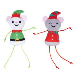 Angebot für zooplus exklusive Weihnachtsmäuse - 2er-Pack - Kategorie Katzenfutter & Zubehör / Katzenspielzeug / Spielmäuse & Katzenbälle / -.  Lieferzeit: 1-2 Tage -  jetzt kaufen.