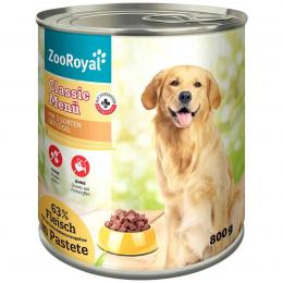 ZooRoyal Classic Menü mit 3 Sorten Geflügel 4x800 g