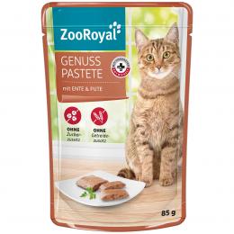 ZooRoyal Genuss Pastete Ente und Pute 24x85g