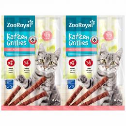 ZooRoyal Katzen-Grillies mit Lachs 32x5g
