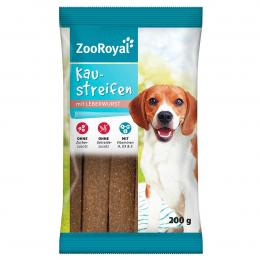 ZooRoyal Kaustreifen mit Leberwurst 5x200 g