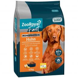 ZooRoyal Monoprotein Huhn Trockenfutter 2x12 kg