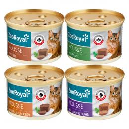 ZooRoyal Mousse Mixpaket Geflügel und Lamm 24x85g