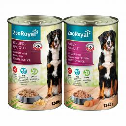 ZooRoyal Ragout Mixpaket Rind und Kalb 6x1240g