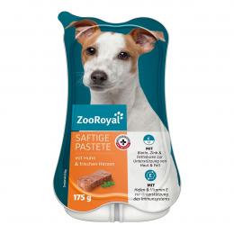 ZooRoyal Saftige Pastete mit Huhn und Herz 15x175g