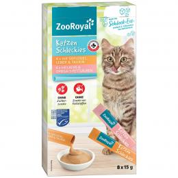 ZooRoyal Schleckies Geflügel, Leber und Lachs 88x15g